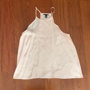 Baby pink flowy blouse